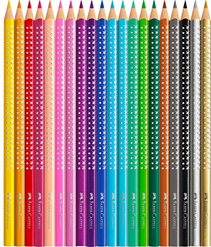 Foto 6 | Lápices De Colores Faber-castell Sparkle, Juego De 20 Con Caja De Regalo - Venta Internacional.