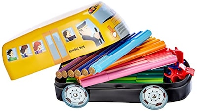 Foto 4 | Faber-castell Colour Connector Pens Bus Escolar - Set Of 33 - Venta Internacional