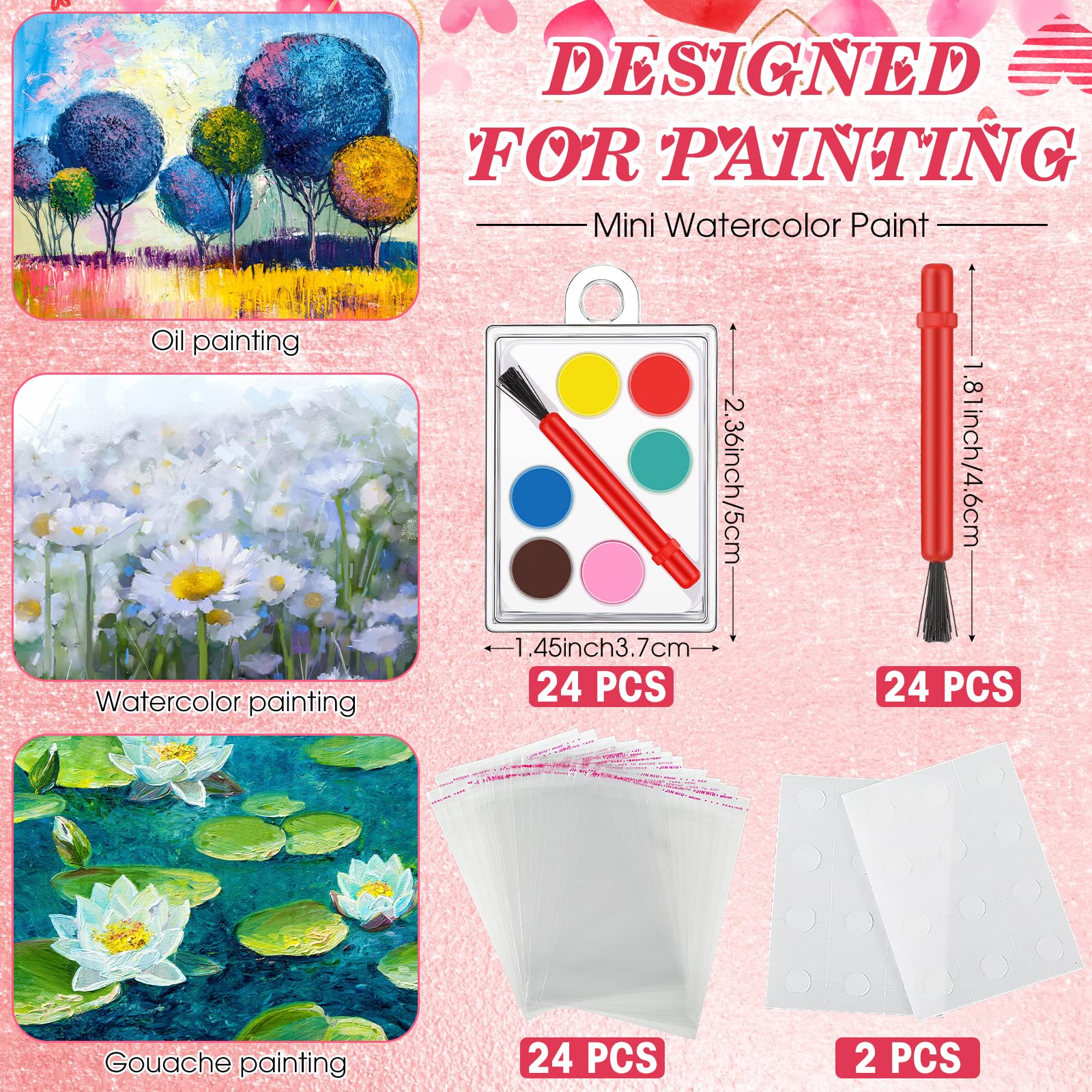 Foto 4 pulgar | Juego De Tarjetas De Regalo De San Valentín Con Minijuegos De Pintura Para Niños - Venta Internacional.