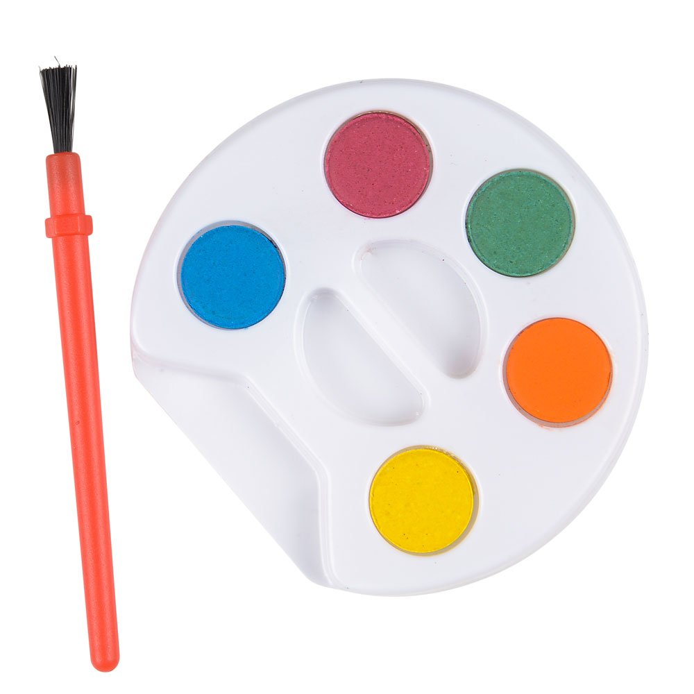Foto 4 pulgar | Set De Pinturas De Acuarela Bedwina Mini Kids Con 5 Pinturas Y Pincel - Venta Internacional.