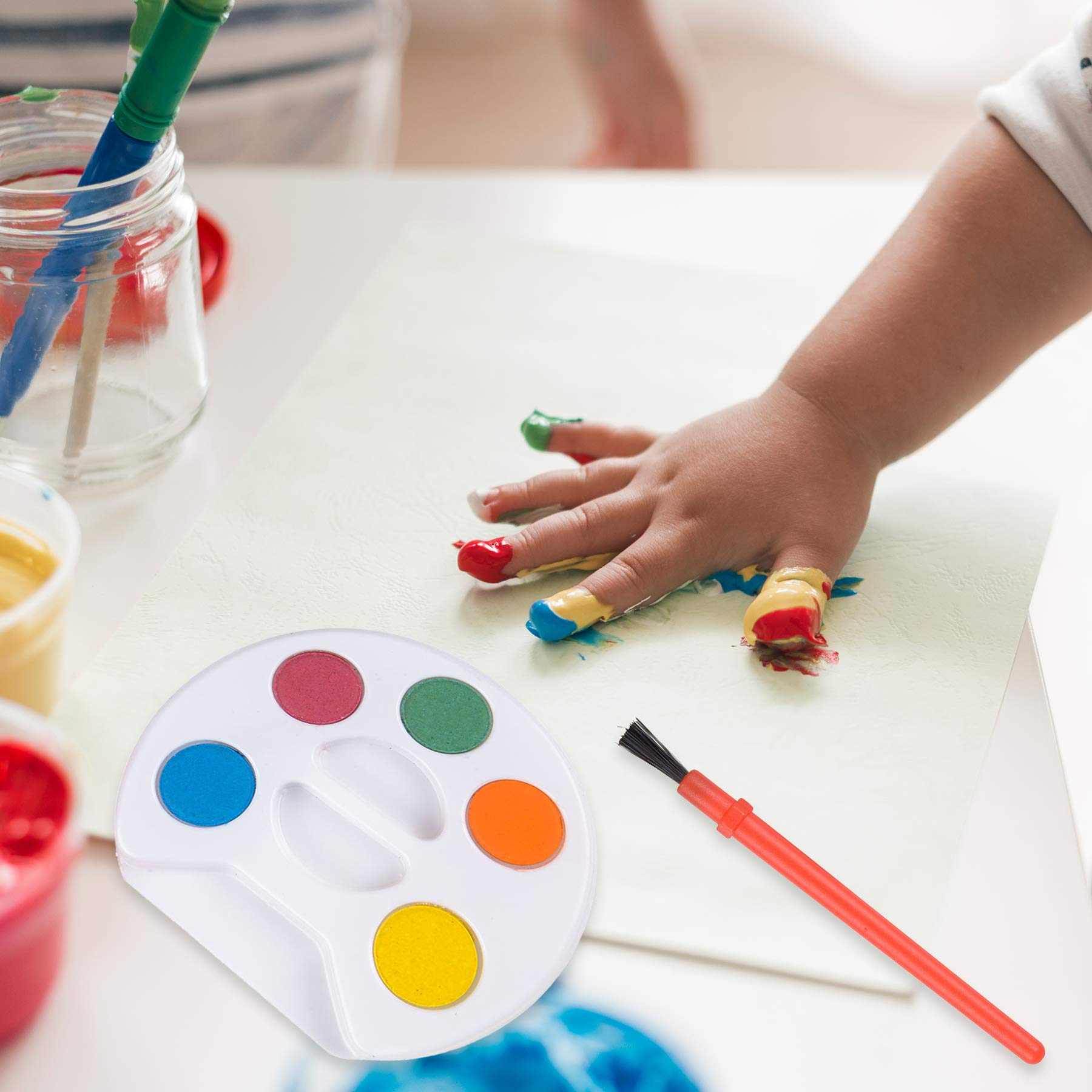 Foto 4 | Set De Pinturas De Acuarela Bedwina Mini Kids Con 5 Pinturas Y Pincel - Venta Internacional.