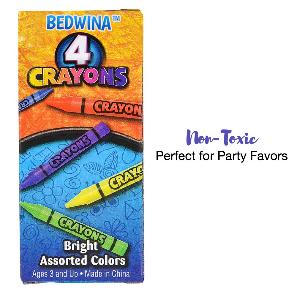 Foto 5 pulgar | Estuche De 72 Lápices De Colores Crayons Bedwina 288, Paquetes De 4 Paquetes Para Niños - Venta Internacional.