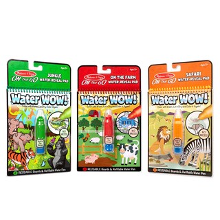 Foto 1 | Agua ¡guau! Paquete De 3 Almohadillas Reutilizables Para Actividades En Color Con Agua - Venta Internacional.
