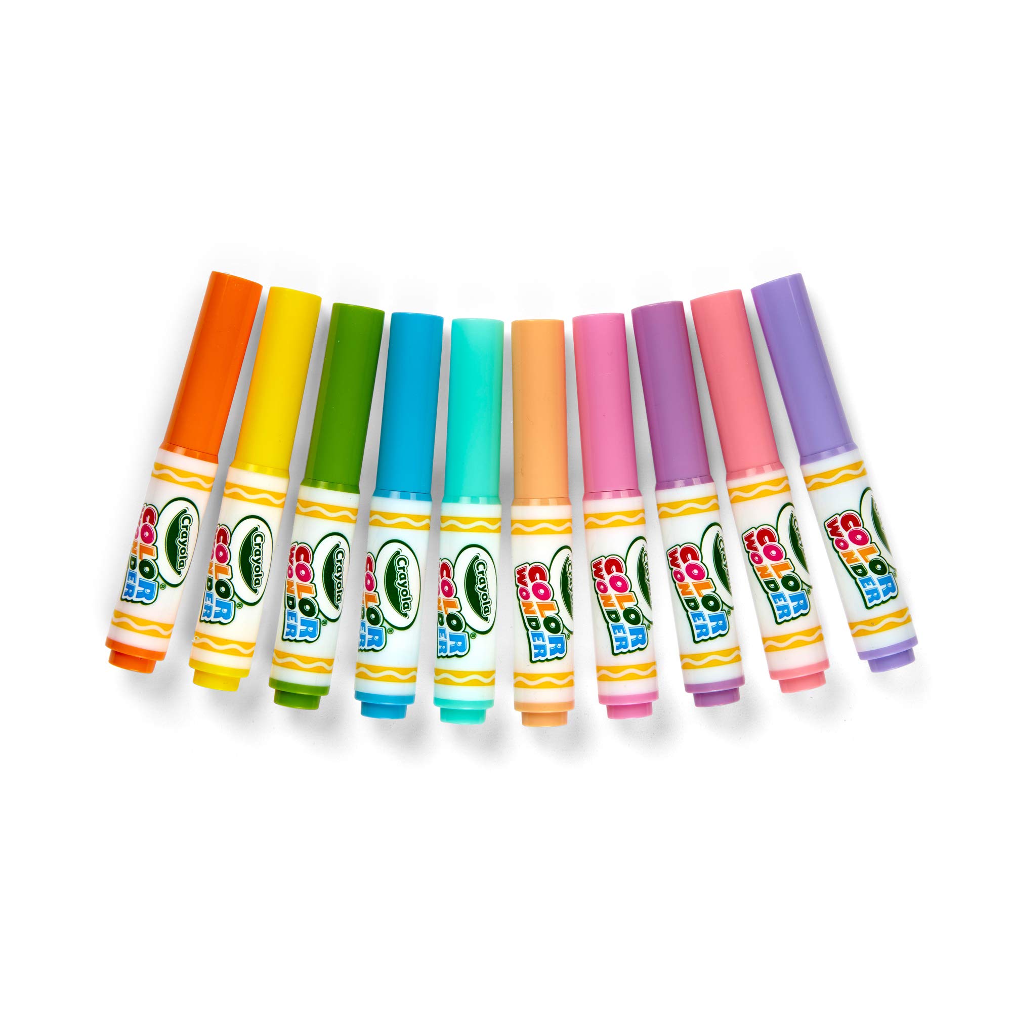 Foto 3 | Rotuladores Crayola Color Wonder 10 Pastel - Venta Internacional.