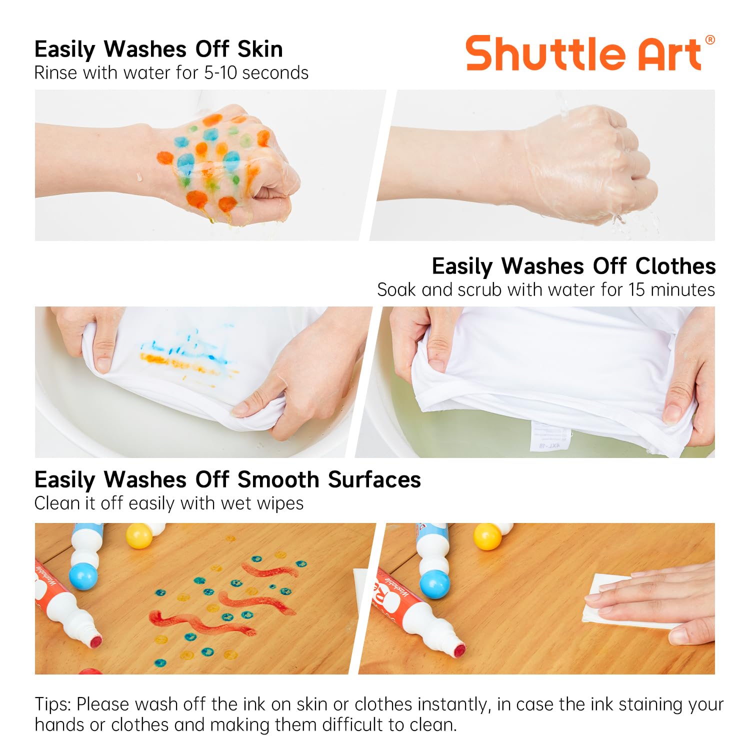 Foto 5 | Dot Markers Shuttle Art, 14 Colores Con 20 Patrones, Libro De Puntos - Venta Internacional.