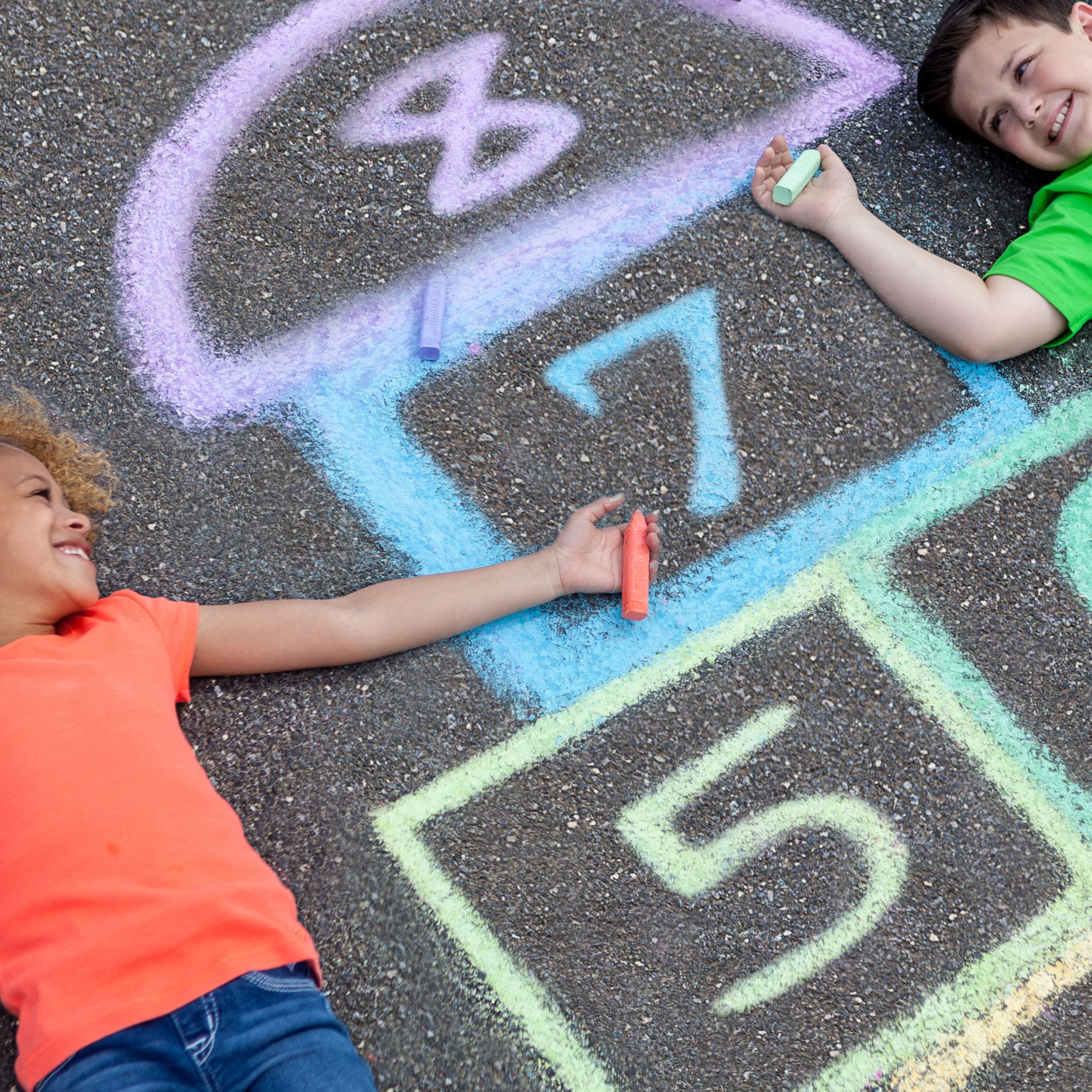 Foto 6 pulgar | Sidewalk Chalk Crayola Ultimate, Paquete De 64 Unidades, Lavable Para Niños - Venta Internacional.
