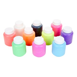 Foto 2 | Paint Crayola Neon, 10 Botellas Lavables De 59 Ml - Venta Internacional.
