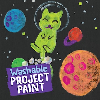 Foto 5 | Paint Crayola Neon, 10 Botellas Lavables De 59 Ml - Venta Internacional.