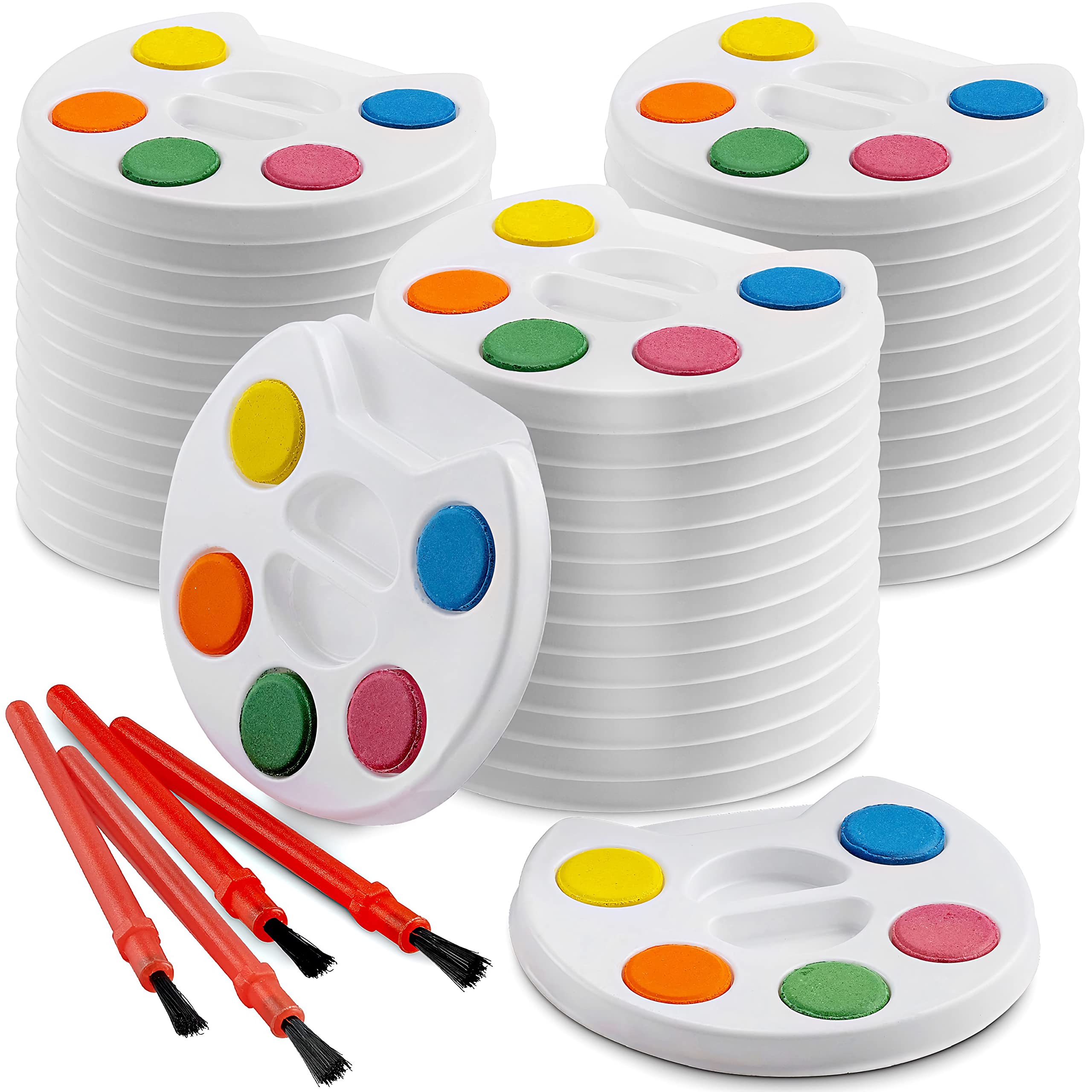 Foto 1 | Set De Pintura Acuarela Bedwina Mini Kids, Paquete De 24 Con Brocha - Venta Internacional.