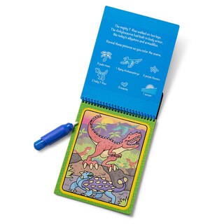 Foto 3 | Almohadilla De Actividades Water-reveal Melissa & Doug On The Go Desde Hace Más De 3 Años - Venta Internacional.