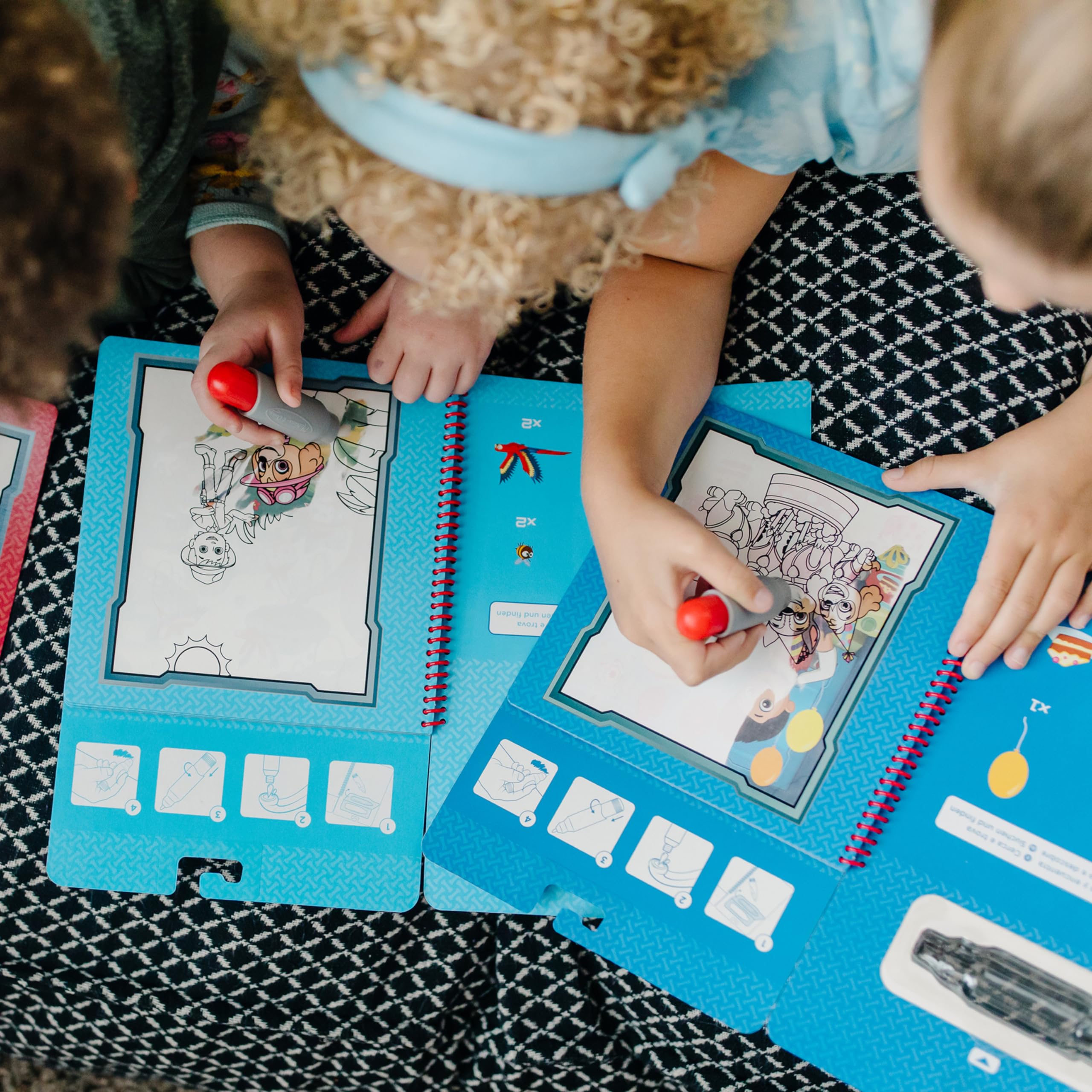 Foto 4 pulgar | Bloc De Actividades Para Libros De Viaje Water Reveal Melissa & Doug Paw Patrol - Venta Internacional.