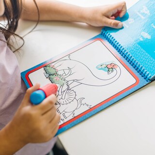 Foto 3 | Libro De Viaje Water Reveal Con Dinosaurios Melissa Y Doug De Más De 3 Años - Venta Internacional.