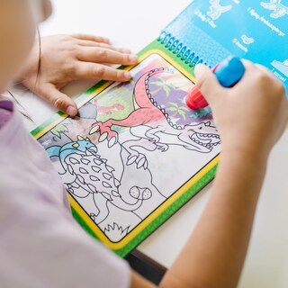 Foto 6 | Libro De Viaje Water Reveal Con Dinosaurios Melissa Y Doug De Más De 3 Años - Venta Internacional.