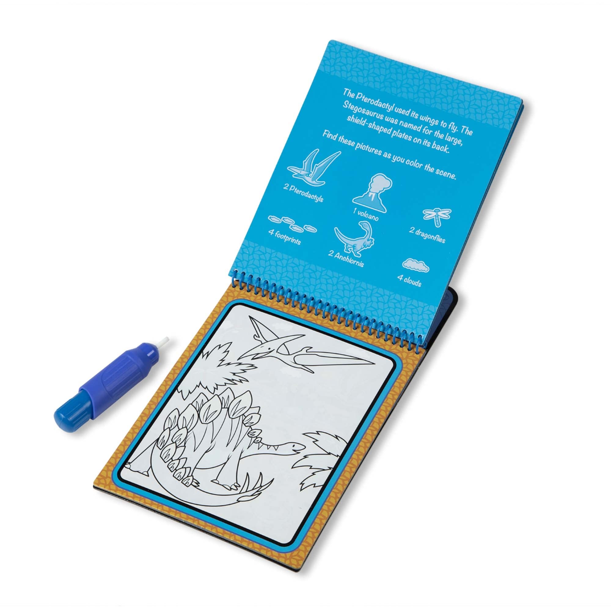 Foto 8 pulgar | Libro De Viaje Water Reveal Con Dinosaurios Melissa Y Doug De Más De 3 Años - Venta Internacional.