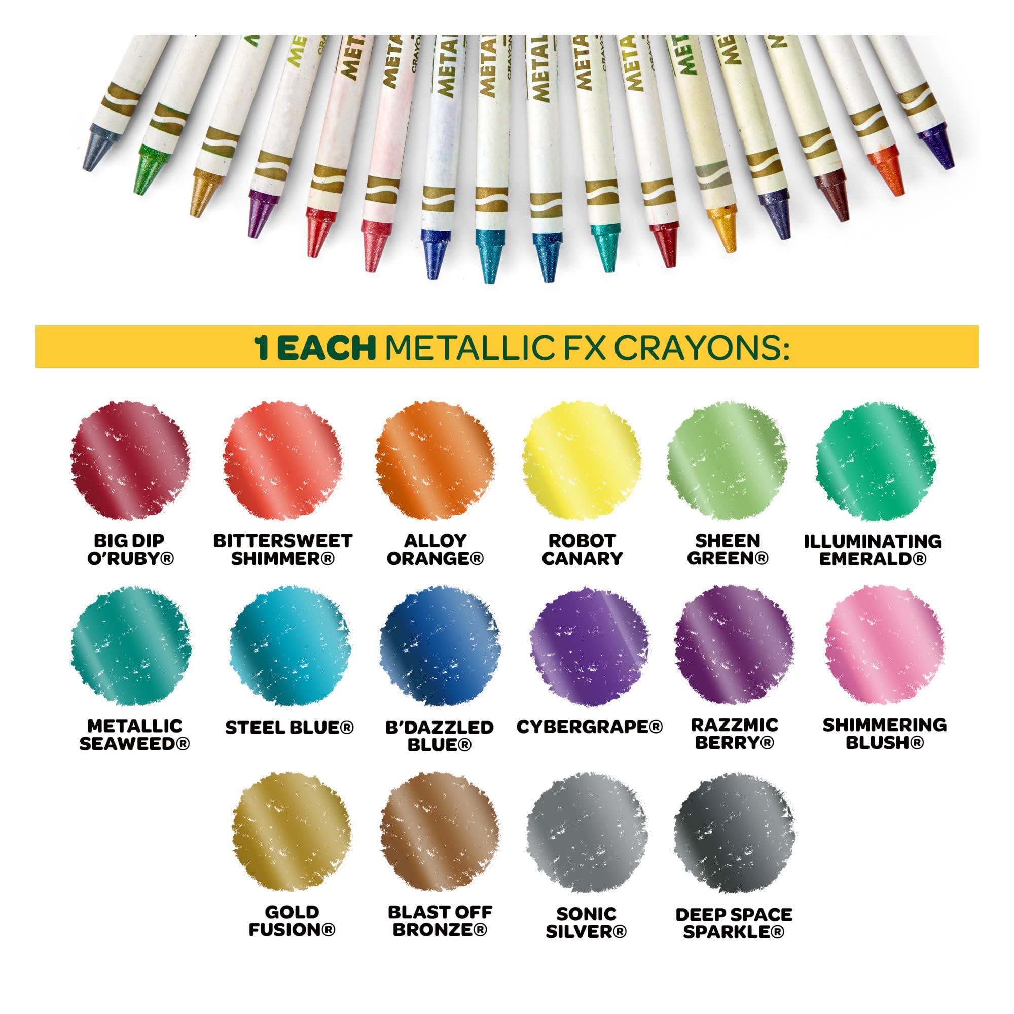 Foto 5 pulgar | Crayón Crayola Ultimate Con Tapa Y Sacapuntas, 152 Crayones - Venta Internacional.