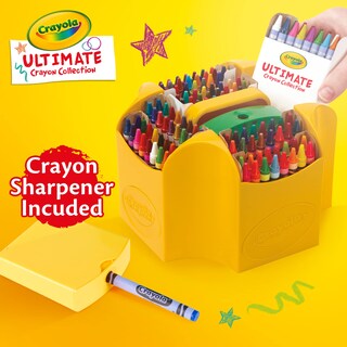 Foto 7 | Crayón Crayola Ultimate Con Tapa Y Sacapuntas, 152 Crayones - Venta Internacional.