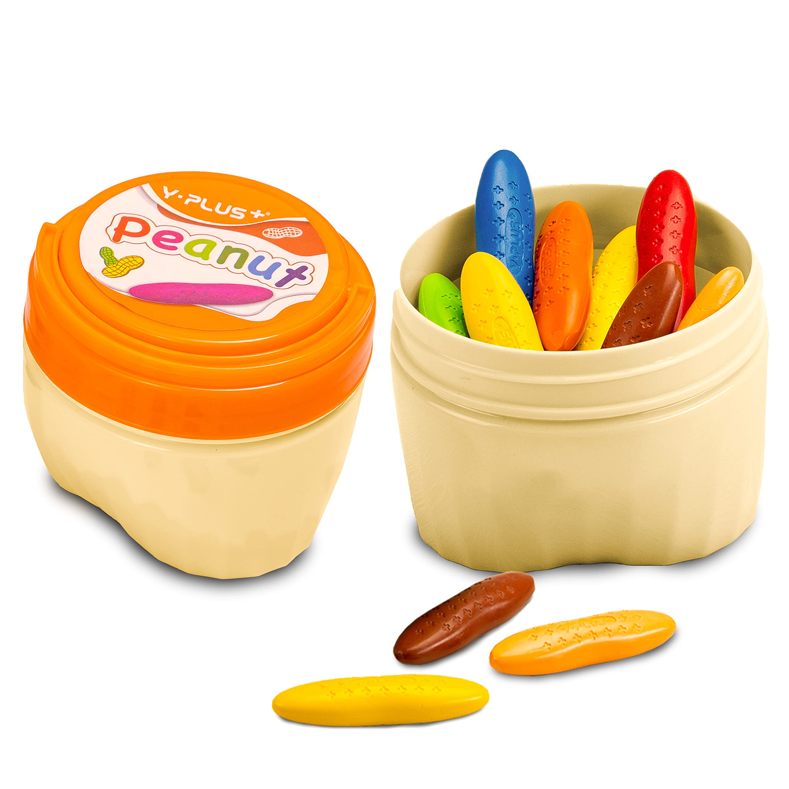 Foto 2 pulgar | Lápices De Colores Yplus Peanut Lavables, No Tóxicos 24 Colores para Niños - Venta Internacional