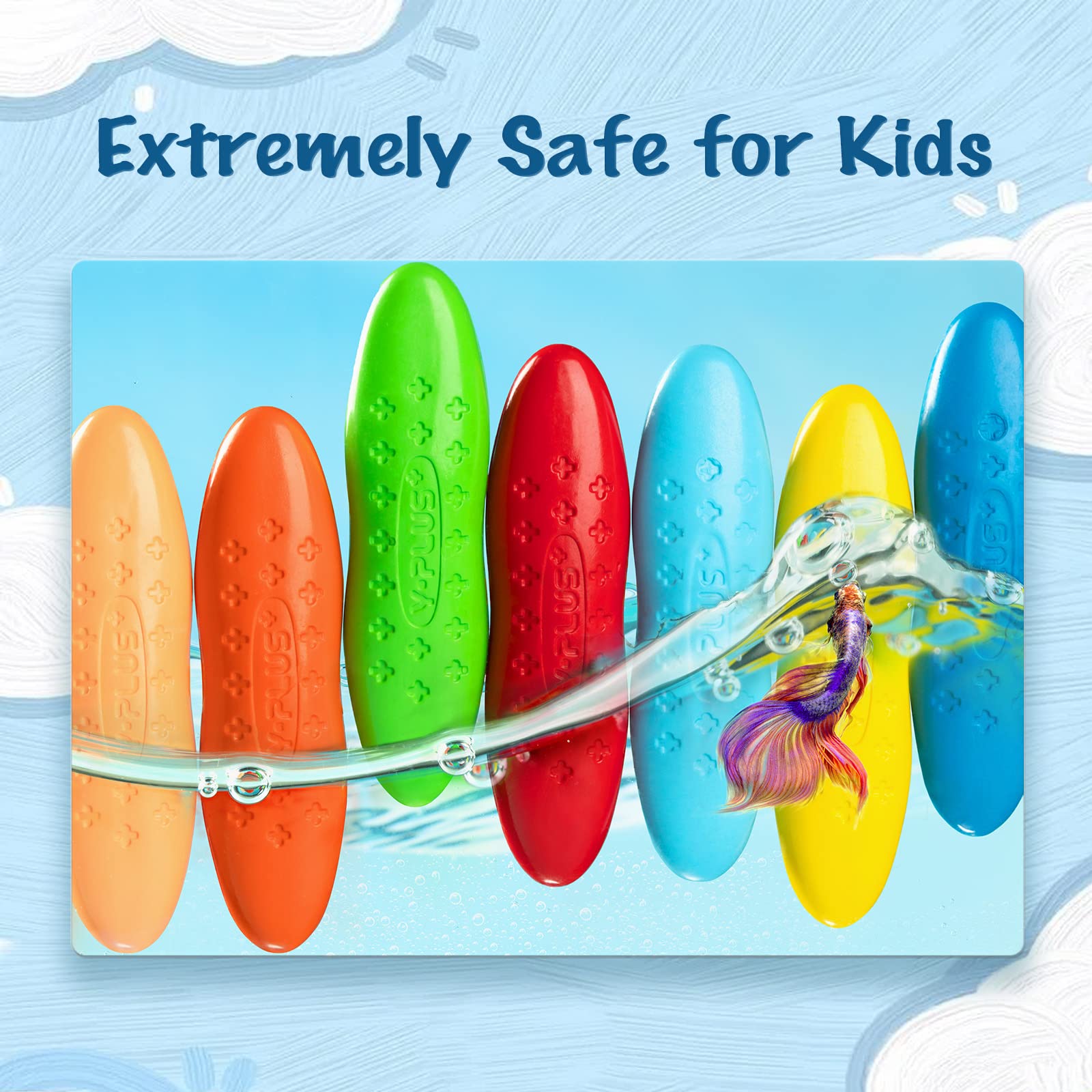 Foto 3 pulgar | Lápices De Colores Yplus Peanut Lavables, No Tóxicos 24 Colores para Niños - Venta Internacional