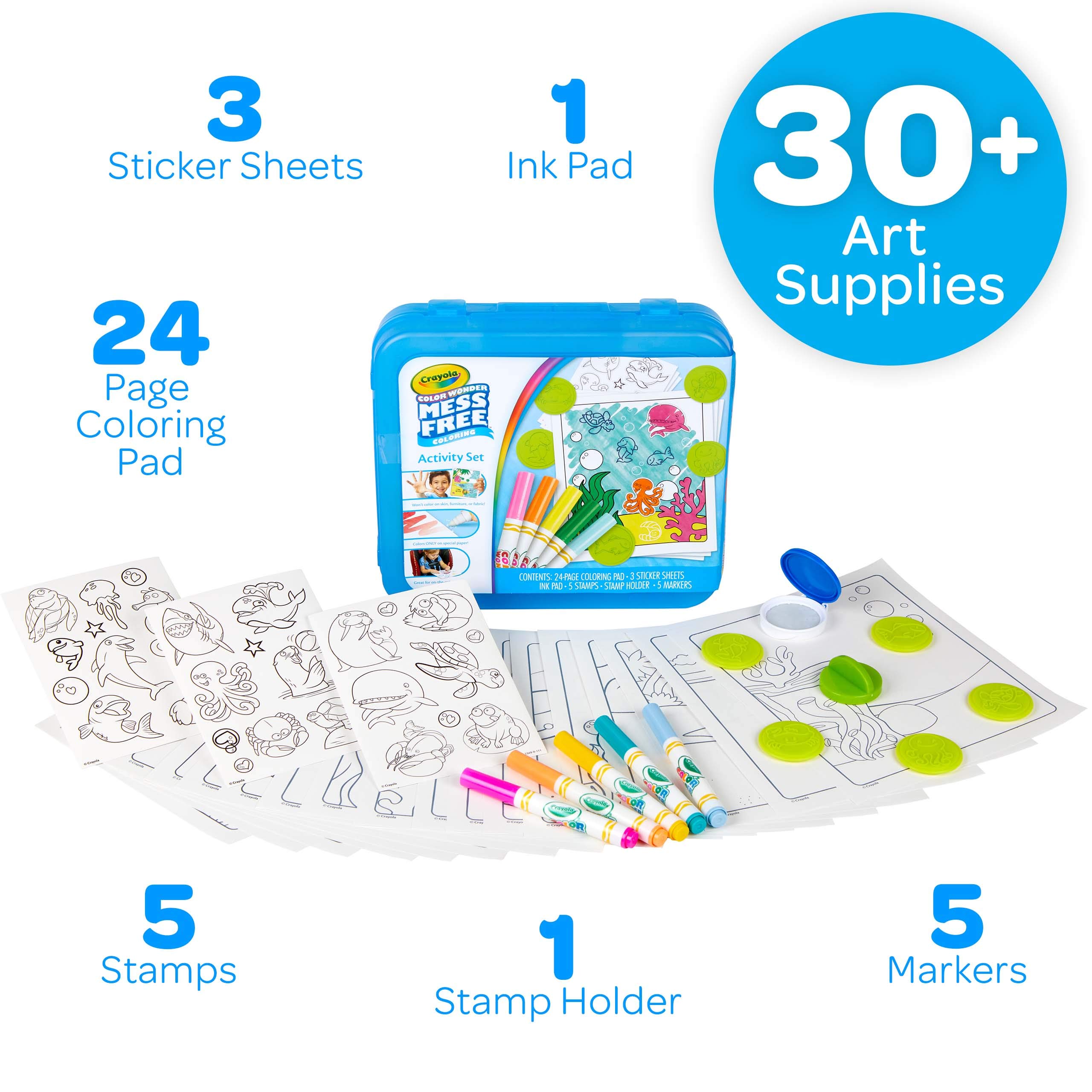 Foto 3 pulgar | Set de Actividades Crayola Colour Wonder - Venta Internacional