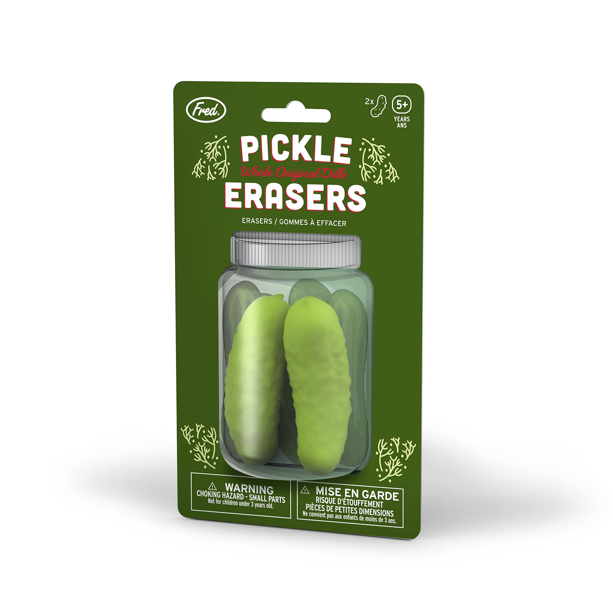 Foto 3 pulgar | Set de 2 Gomas de Borrar Originales Fred Pickle para Escuela Trabajo o Estudio en Casa