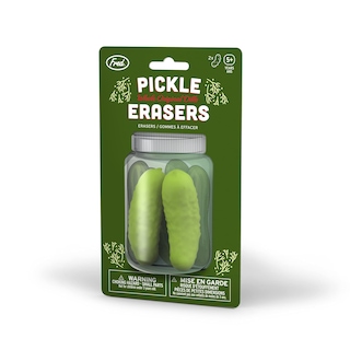 Foto 2 | Set de 2 Gomas de Borrar Originales Fred Pickle para Escuela Trabajo o Estudio en Casa