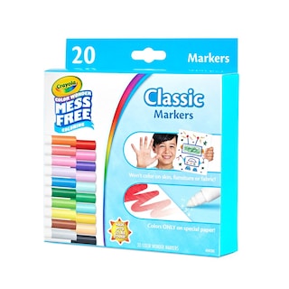 Foto 4 | Juego de Rotuladores Crayola Color Wonder 20 Broad Line - Venta Internacional