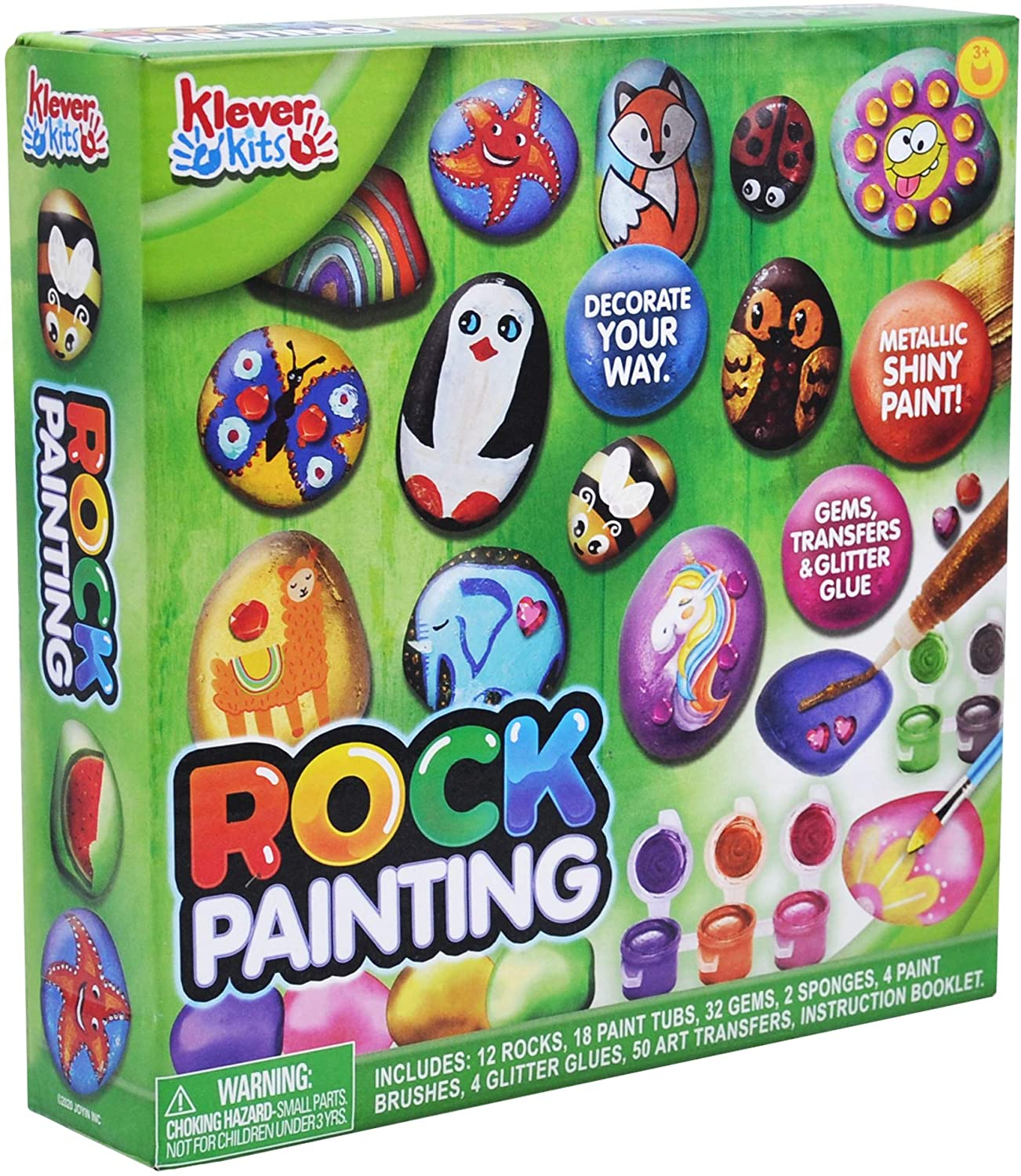 Foto 4 pulgar | Kit De Pintura Rupestre Joyin Para Niños Con 18 Pinturas Y Pegatinas - Venta Internacional.