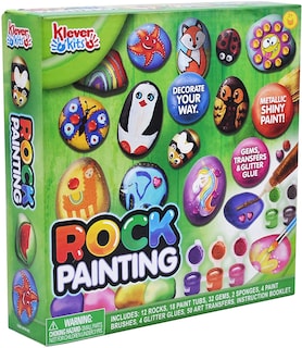 Foto 3 | Kit De Pintura Rupestre Joyin Para Niños Con 18 Pinturas Y Pegatinas - Venta Internacional.