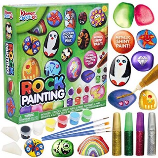 Foto 6 | Kit De Pintura Rupestre Joyin Para Niños Con 18 Pinturas Y Pegatinas - Venta Internacional.