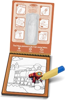 Foto 2 | Libro de Actividades Melissa & Doug Water-reveal - Venta Internacional