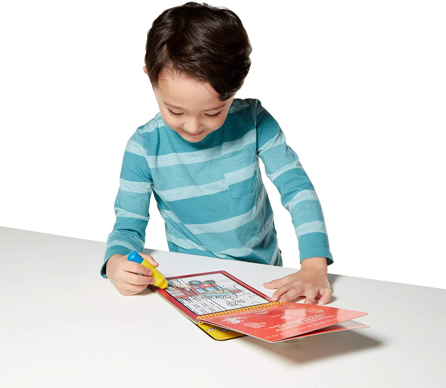 Foto 6 pulgar | Libro de Actividades Melissa & Doug Water-reveal - Venta Internacional