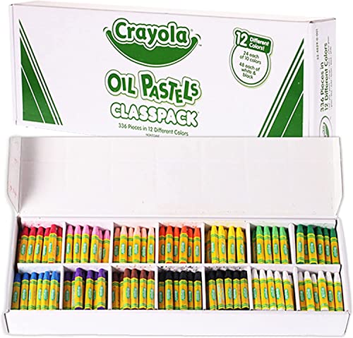 Foto 3 pulgar | Pasteles al Óleo Crayola Classpack 336 Unidades - Venta Internacional