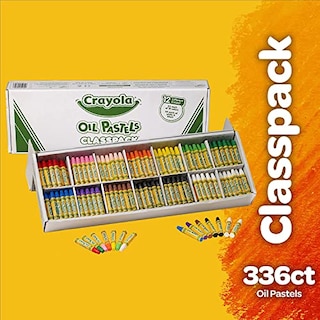 Foto 3 | Pasteles al Óleo Crayola Classpack 336 Unidades - Venta Internacional
