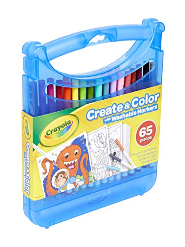 Foto 6 pulgar | Rotuladores Lavables Crayola Create & Color Super Tips Kit  - Venta Internacional