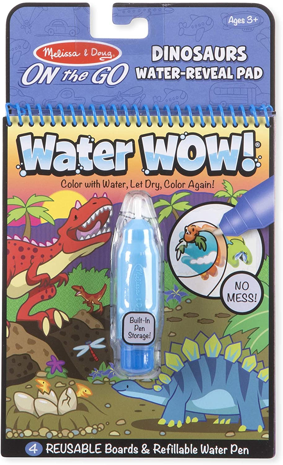 Foto 2 pulgar | Libro de Colorear Melissa & Doug On The Go Water ¡Guau! - Venta Internacional
