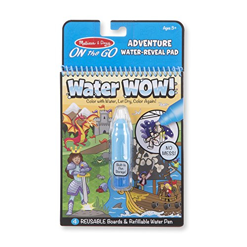 Foto 2 pulgar | Almohadilla De Actividades Water-reveal Melissa & Doug Adventure De 3 A 7 Años - Venta Internacional.