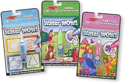 Foto 1 | Almohadillas De Actividad Melissa & Doug Water Wow - Venta Internacional