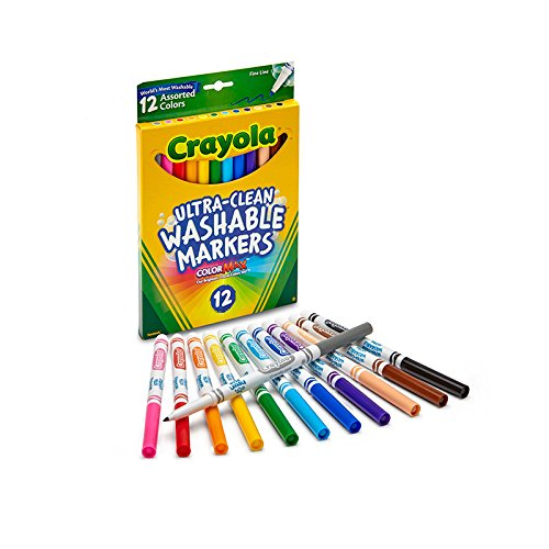Foto 2 pulgar | Rotuladores Crayola Fine Line Lavables 12 Unidades - Venta Internacional