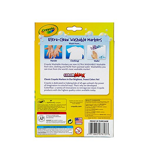 Foto 2 | Rotuladores Crayola Fine Line Lavables 12 Unidades - Venta Internacional