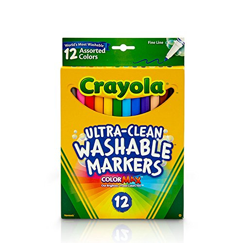 Foto 4 pulgar | Rotuladores Crayola Fine Line Lavables 12 Unidades - Venta Internacional