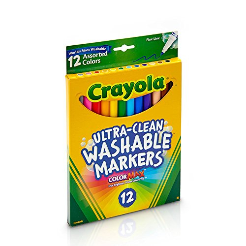 Foto 5 pulgar | Rotuladores Crayola Fine Line Lavables 12 Unidades - Venta Internacional