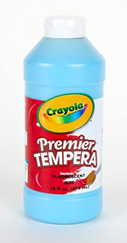 Foto 3 pulgar | Pintura Crayola Azul Neón Al Temple 473 Ml - Venta Internacional