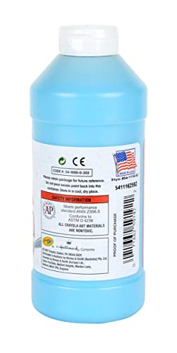 Foto 4 pulgar | Pintura Crayola Azul Neón Al Temple 473 Ml - Venta Internacional