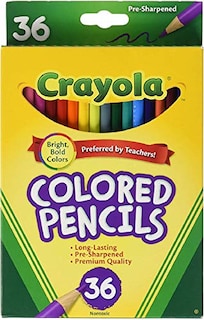 Foto 1 | Lápices De Colores Crayola 36 Paquete De 2 - Venta Internacional