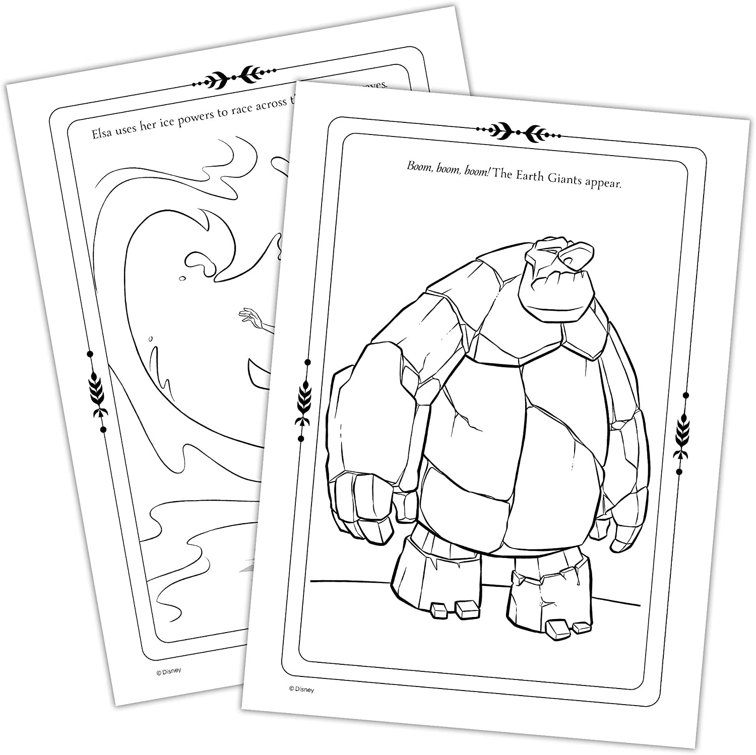 Foto 8 pulgar | Libro para Colorear Y Actividades De Disney Frozen 2 Con Pegatinas Hinchadas - Venta Internacional