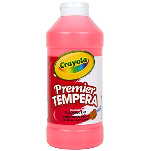 Pintura Crayola Neón Pink 453 ml Témpera Fluorescente - Venta Internacional