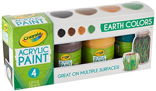 Foto 3 pulgar | Juego De Pinturas Crayola En Tonos Tierra - Venta Internacional