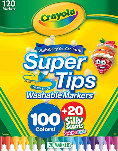 Foto 2 pulgar | Juego de Rotuladores Crayola Lavable 120 Unidades - Venta Internacional