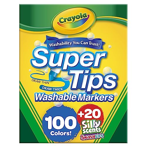 Foto 7 pulgar | Juego de Rotuladores Crayola Lavable 120 Unidades - Venta Internacional