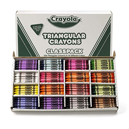 Foto 3 pulgar | Paquete De Crayones Triangulares Crayola 256 Unidades - Venta Internacional